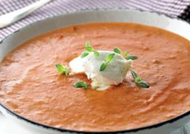 Lactosevrije tomatensoep