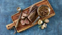 Kalvemørbrad med svampesauce