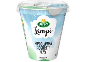 Arla Lempi sipoolainen rahkajogurtti 0,7% 300g, laktoositon