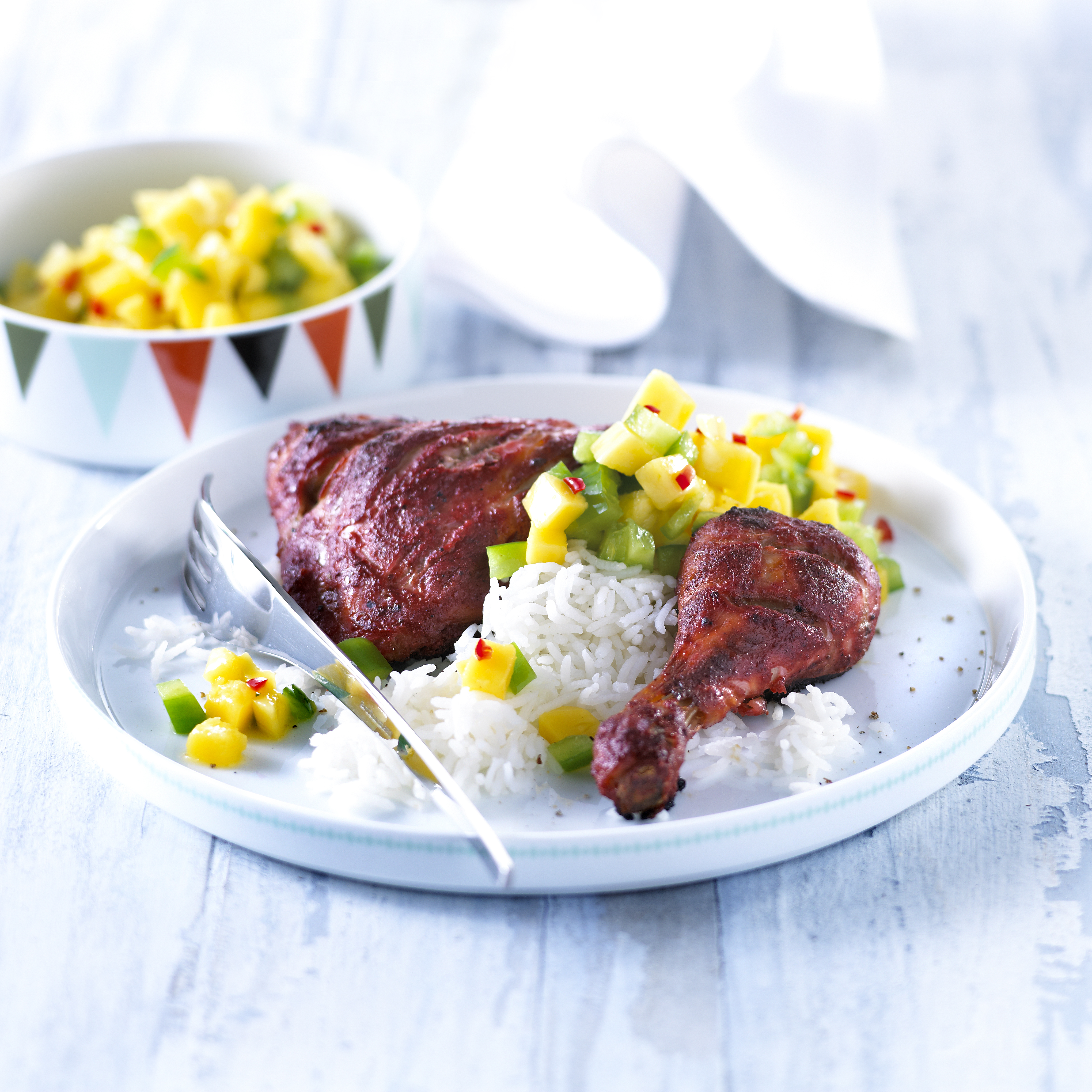 Indisches Tandoori-Huhn (Rezept) | Arla - Rezept