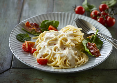 Pasta med ostesauce