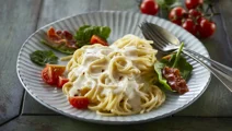 Pasta met kaassaus