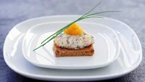 Havets tartar med löjrom