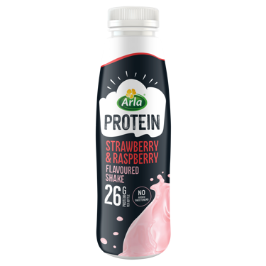 Arla Protein Strawberry and Raspberry Shake 482ml