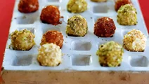 Ostbollar med Cheddar