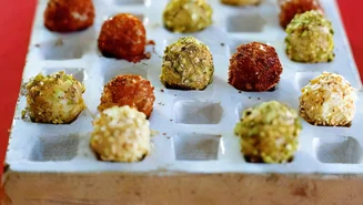 Ostbollar med Cheddar