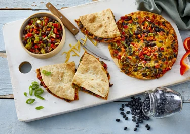 Quesadillas uit de airfryer