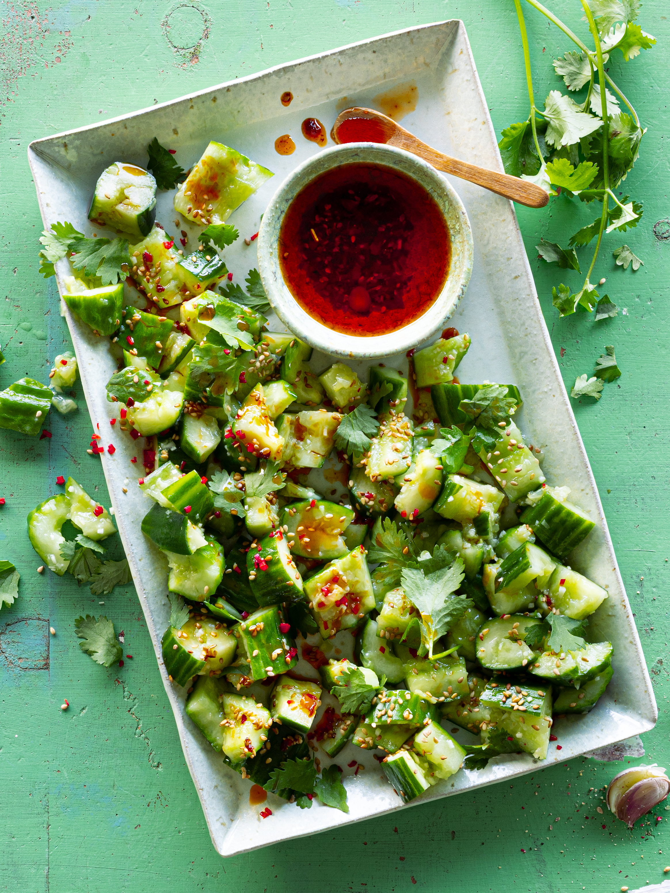 Asiatisk agurkesalat