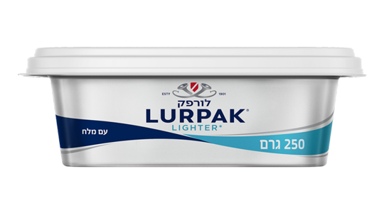 חמאת Lurpak® קלה במליחות עדינה למריחה