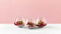 Frambozen chia pudding