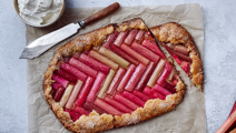 Rabarbergalette