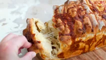 Plukbrood met kaas