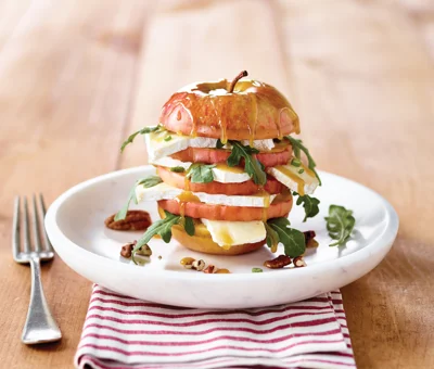 Castello® Brie Grilled Stacked Apple Salad