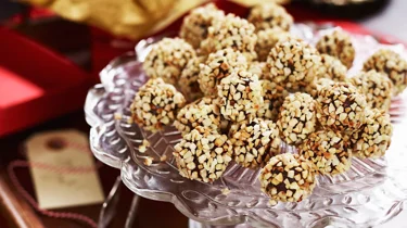 Chokladtryffel med glögg och mandel
