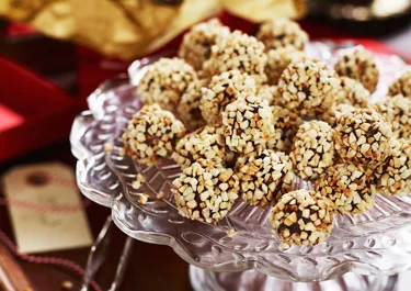 Chokladtryffel med glögg och mandel