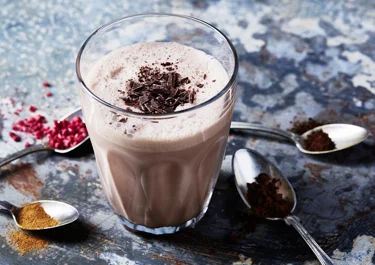 Milkshake i favoritsmaker