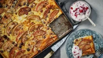 Ugnspannkaka med äpple