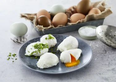 Poached eggs