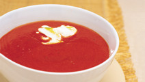 Tomatsoppa med ingefära