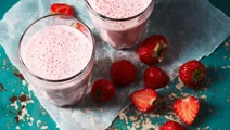 Aardbeien smoothie