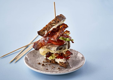 BLT toast med ost