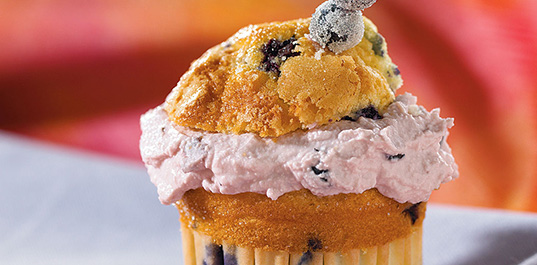 Tre Stelle® Ricotta Blueberry Muffins