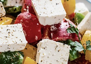 Ceviche de champiñones con Arla Apetina