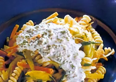 Pasta med pesto svedese