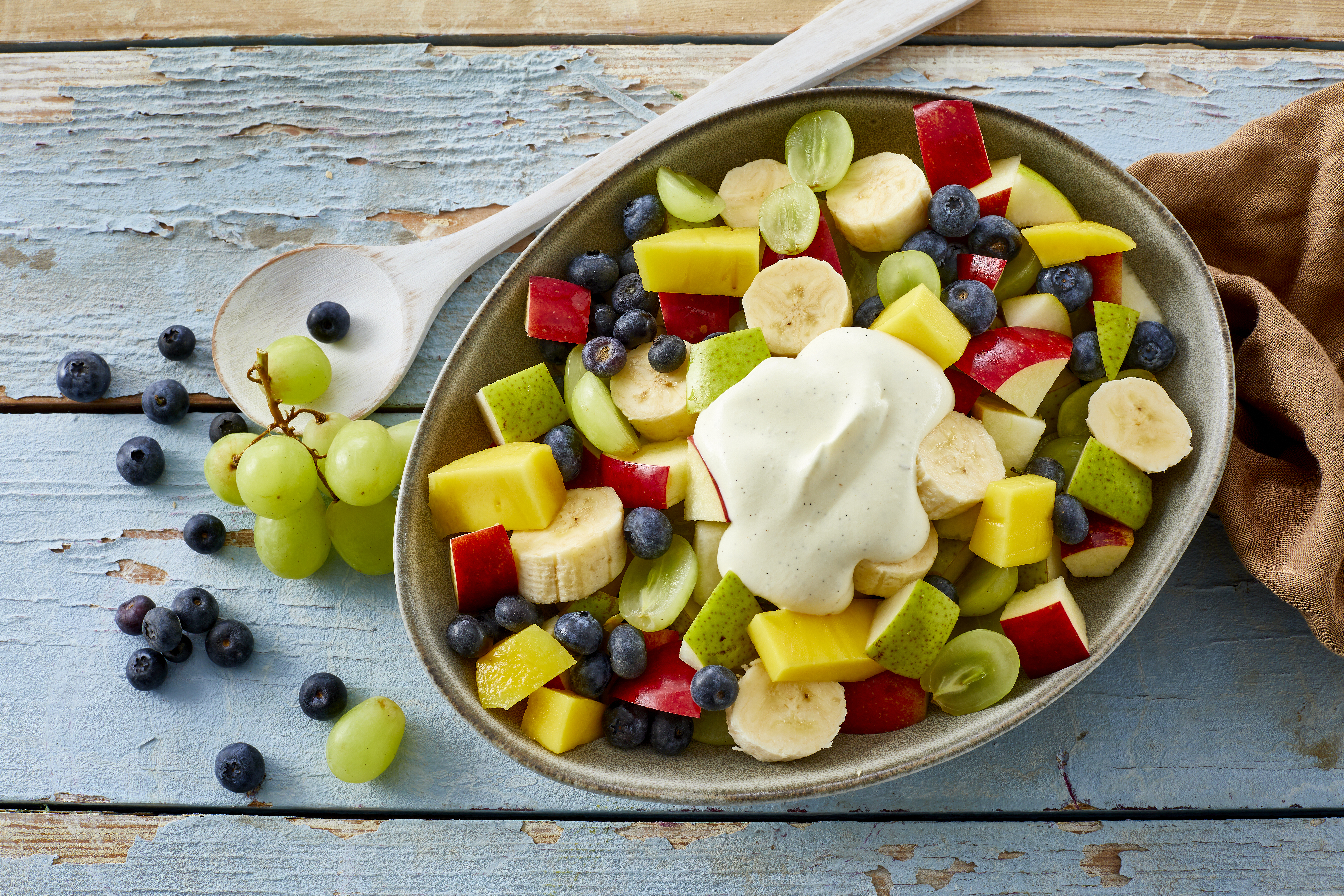 Abemad - Nem Opskrift På Frugtsalat Med Chokolade | Arla