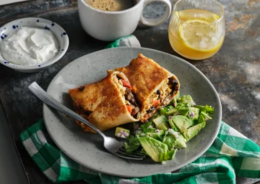Breakfast burritos
