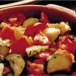 Ratatouille med avocadoröra