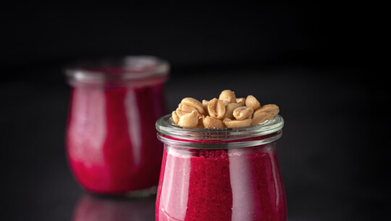 Rødbedehummus