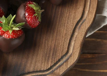 Fresas con chocolate