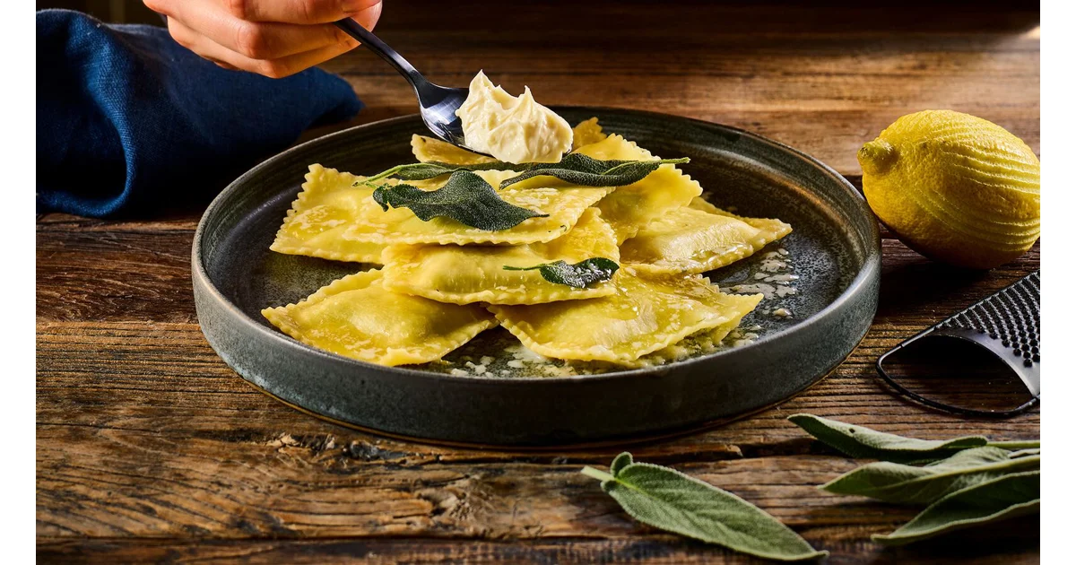 Hjemmelavet ravioli