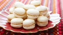 Macarons med pepparkakskräm