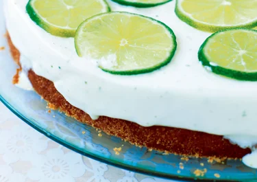 Fryst limetårta