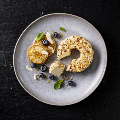Rondelle de Fromage à la Crème aux Amandes et aux Ananas Castello®