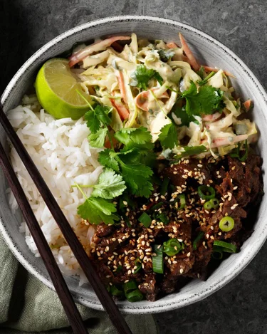 Yakiniku Chicken Rice Yakiniku Recipe | Arla UK