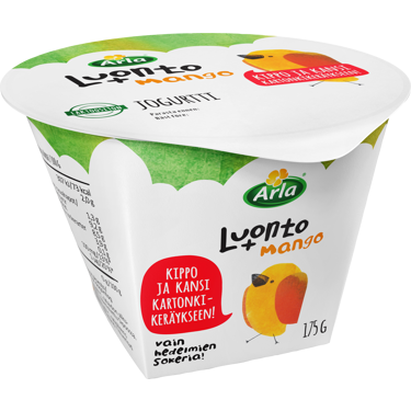 Arla Luonto+ AB mangojogurtti 175g laktoositon