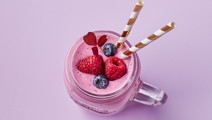 Smoothie med skyr, havregryn og blomkål