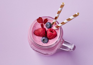 Smoothie med skyr, havregryn og blomkål