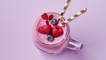 Smoothie met skyr, havermout en bloemkool