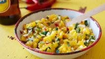 Mangosalsa med koriander