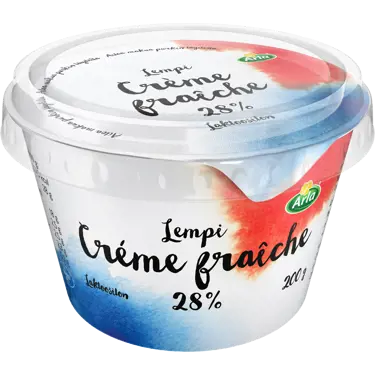 Arla Lempi crème fraîche 28% 200g, laktoositon