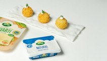 Bolitas de bacalao con Arla Havarti y Arla Queso de untar Natural