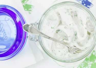 Vitlöksgravad strömming