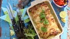Salsa verde enchiladas