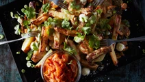 Kimchi country potatoes