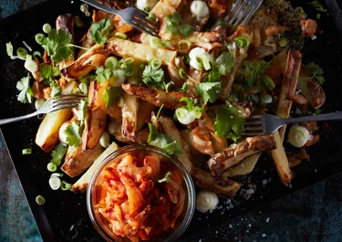 Kimchi country potatoes