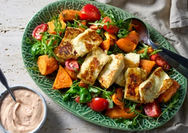 Stekt halloumi